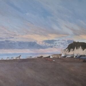 Beer Beach, sunset