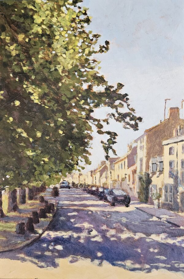 Leafy street